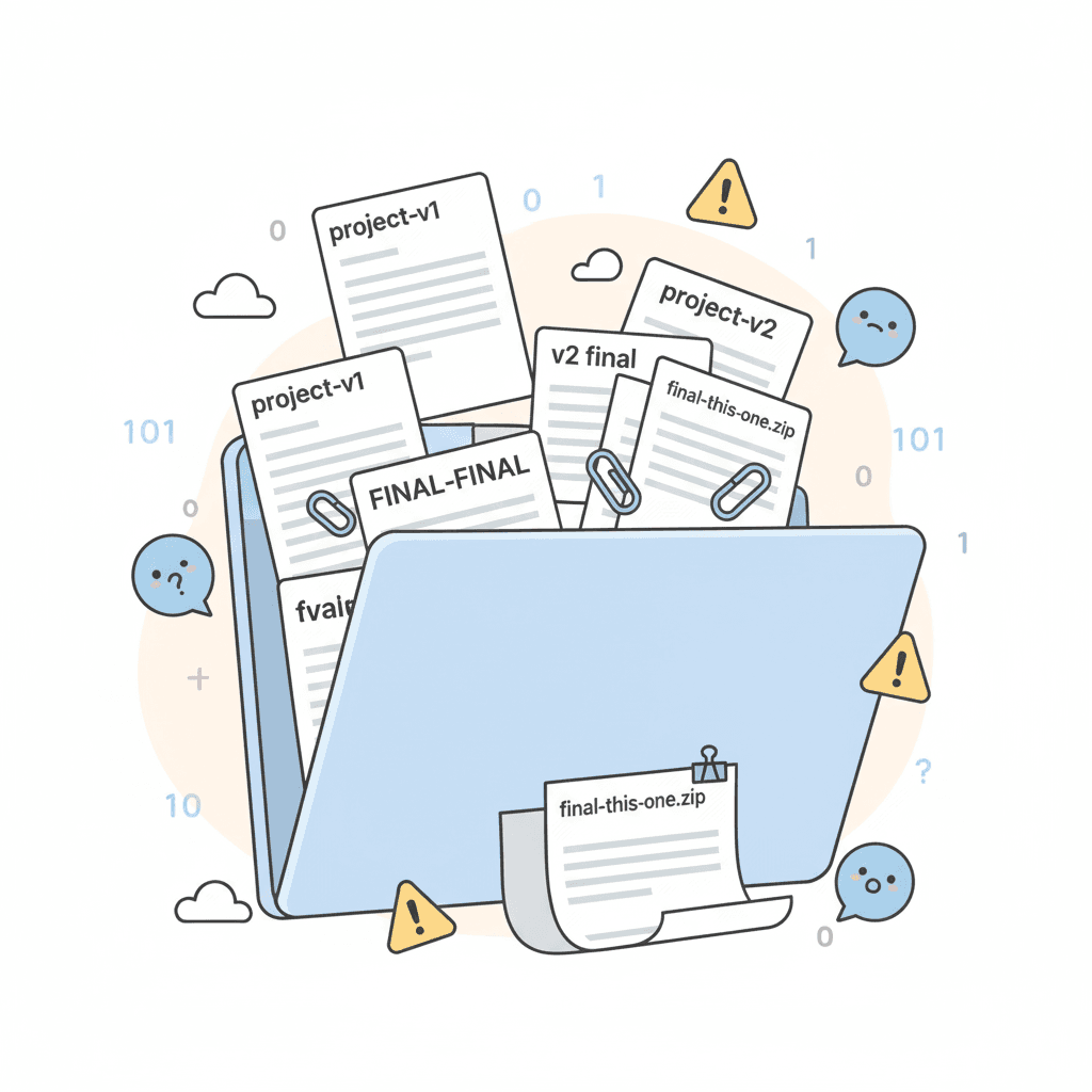 Versioning Nightmare (No Git)
